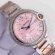 2017 Replica Cartier Ballon Bleu De Watch 2-Tone Rose Gold Pink dial Diamond (4)_th.jpg